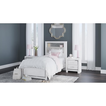 Altyra Twin Panel Bookcase Bed