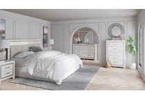 altyra white  piece full bedroom set rm  