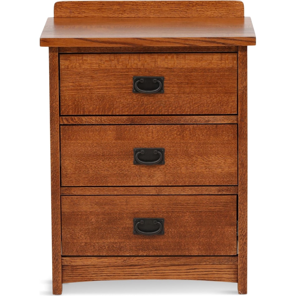 american mission bedroom brown br master nightstand   