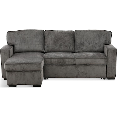 Amir 2-Piece Sectional with Sofa Bed