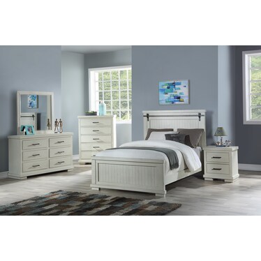 Andover 4pc Twin Panel Bedroom