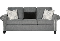 angleno dark gray sofa   