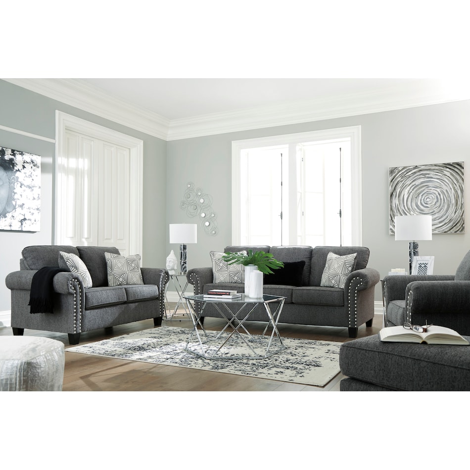 angleno gray sofa   