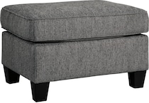 angleno gray st feo stationary fabric ottoman   