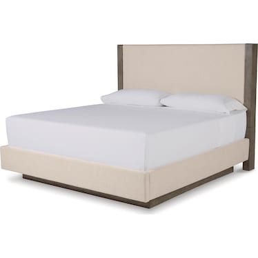 Anibecca King Upholstered Panel Bed