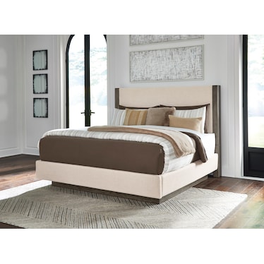 Anibecca King Upholstered Bed