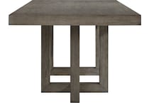 anibecca dining gray dining table d   