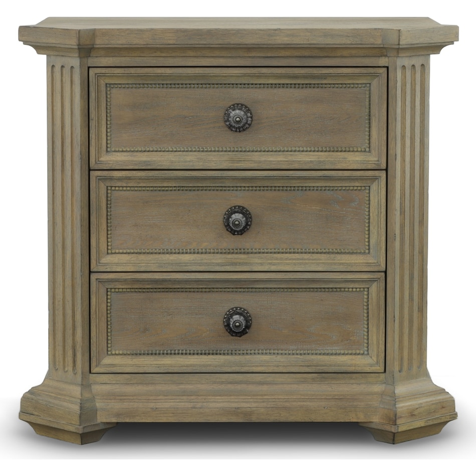 arch salvage brown nightstand   