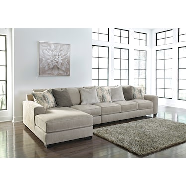 Ardsley 3-Piece Sectional with Chaise - Left Facing