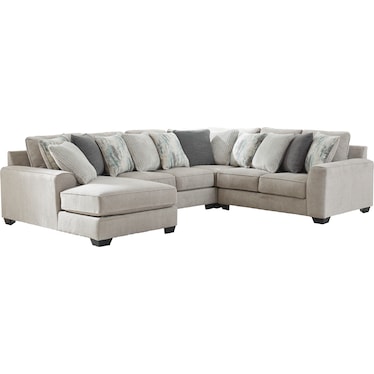Ardsley 4-Piece Sectional with Chaise - Left Facing