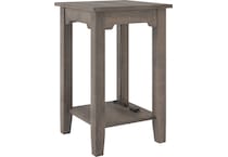 arlenbry gray chairside table t   