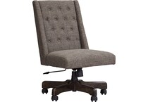 arlington gray desk chair   
