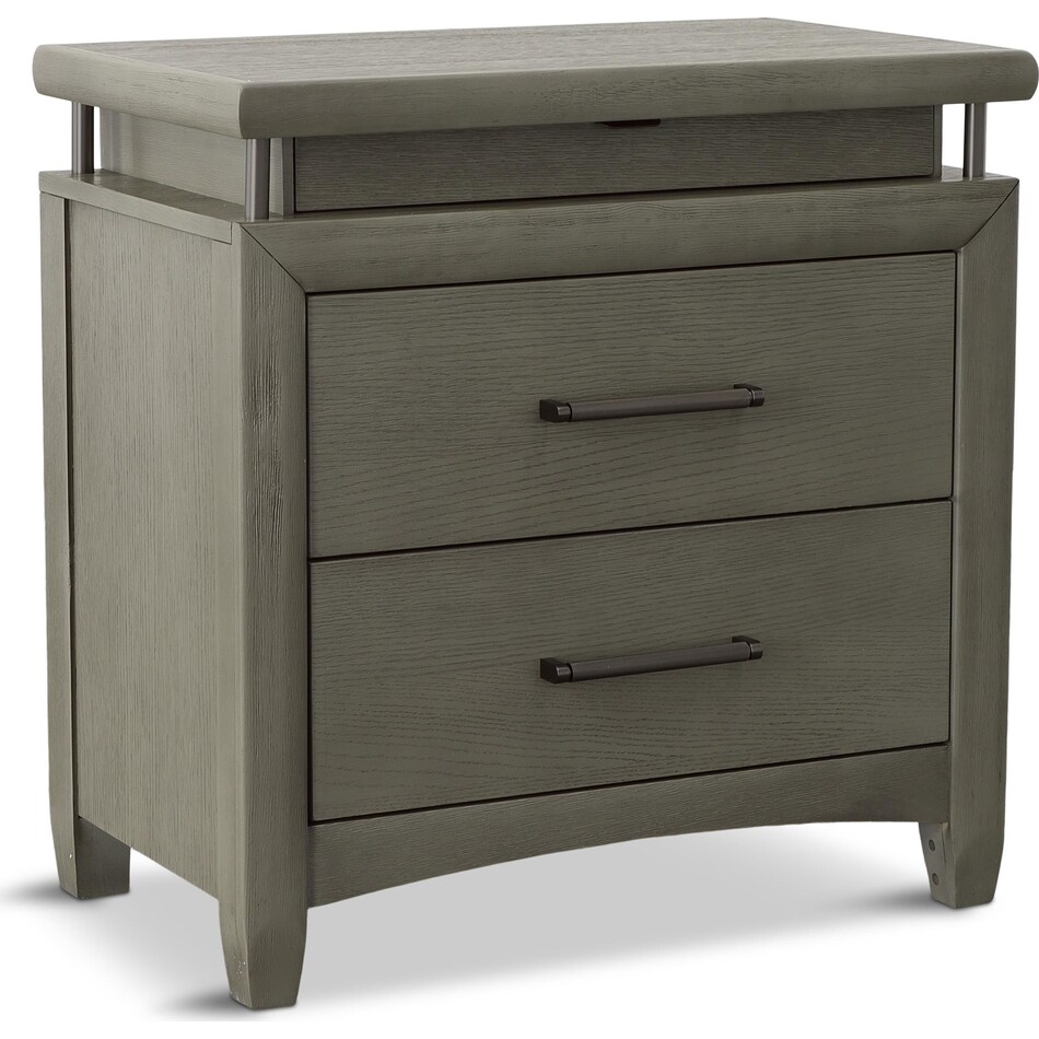 arlo bedroom gray br master nightstand   