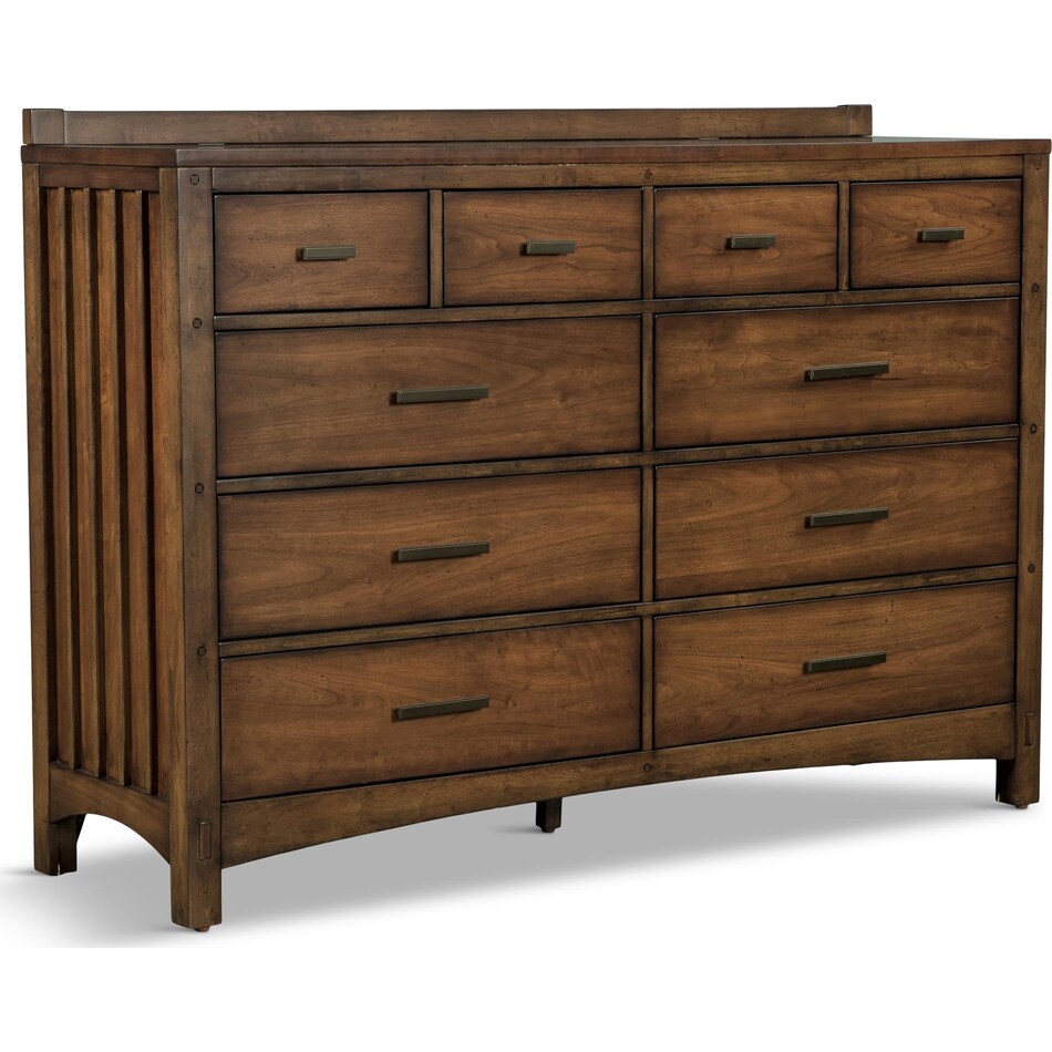 arthur reddish brown br master dresser   