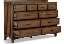 arthur reddish brown br master dresser   