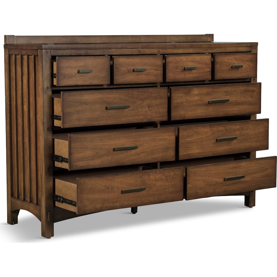 arthur reddish brown br master dresser   