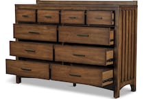 arthur reddish brown br master dresser   