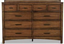 arthur reddish brown br master dresser   