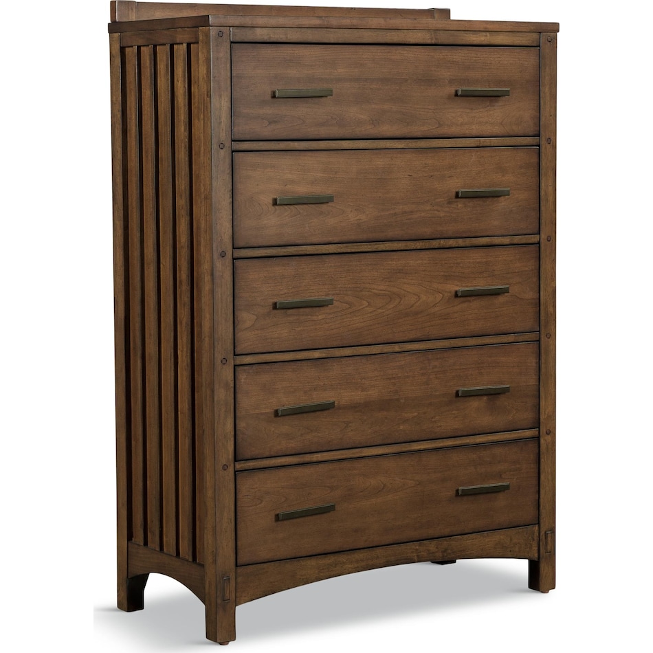 arthur reddish brown br master chest   