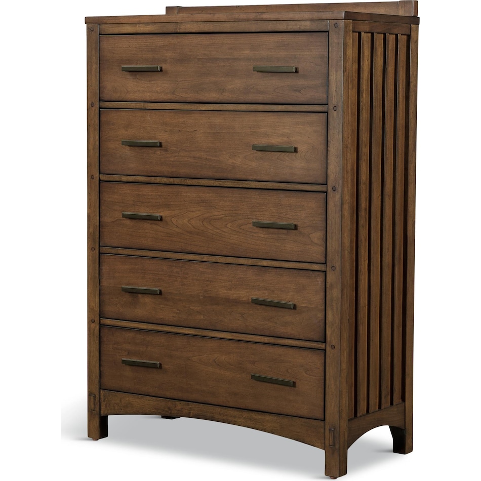 arthur reddish brown br master chest   