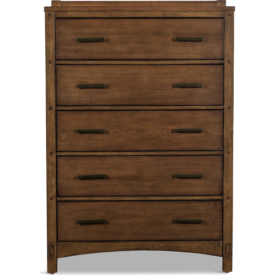 arthur reddish brown br master chest   