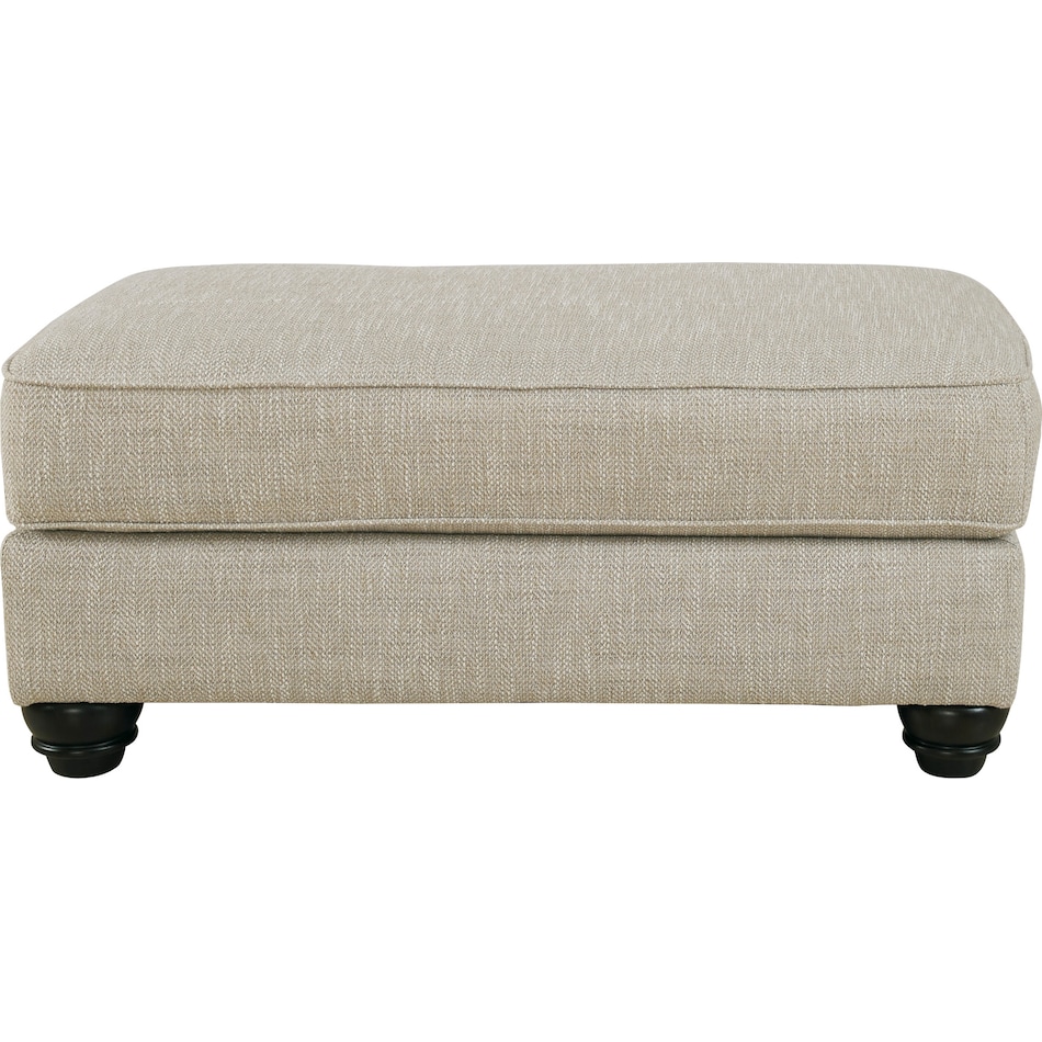 asanti fog st stationary fabric ottoman   