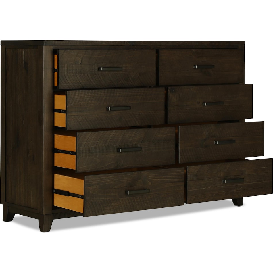 ashford dark brown br master dresser   