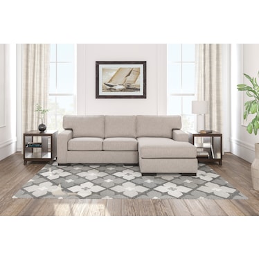 Ashlor Nuvella® 2-Piece Sectional with Chaise - Right Facing
