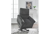 aureta charcoal living room gray   