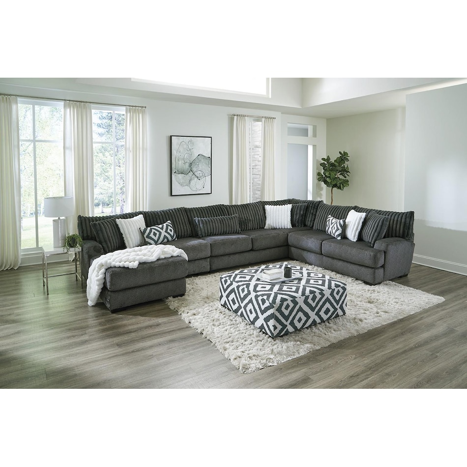 avelina gunmetal living room dark gray p  