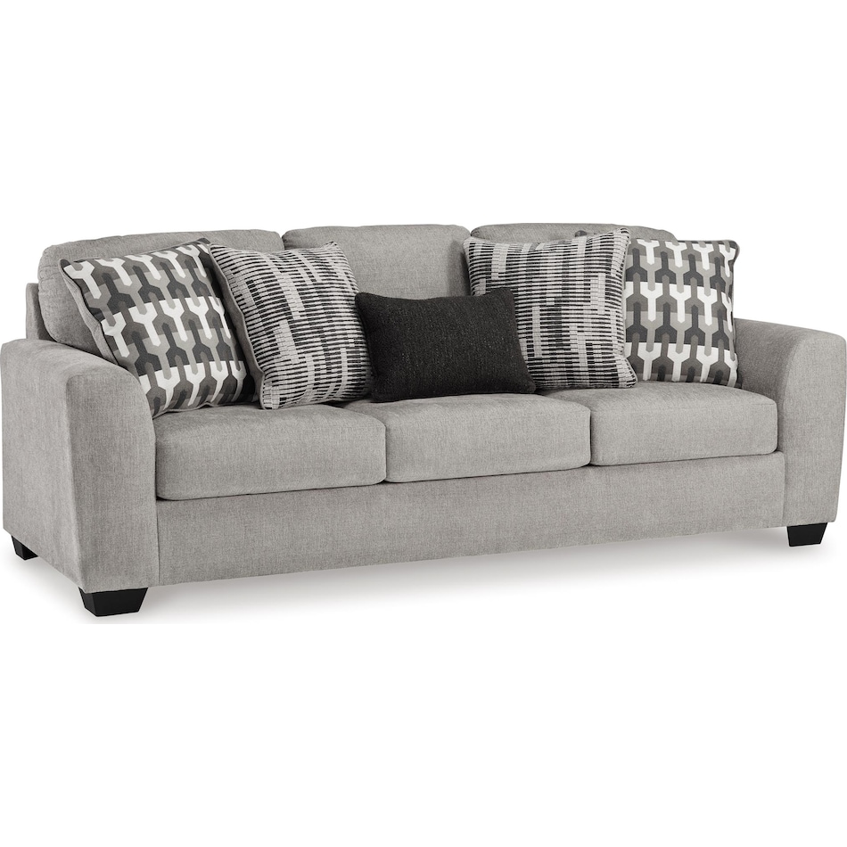 avenal park living room gray st stationary fabric sofa   