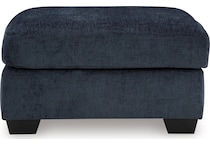 aviemore ink living room blue st stationary fabric ottoman   