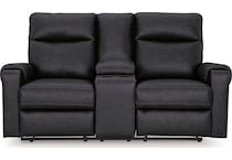 axtellton living room black mt motion fabric loveseat p   