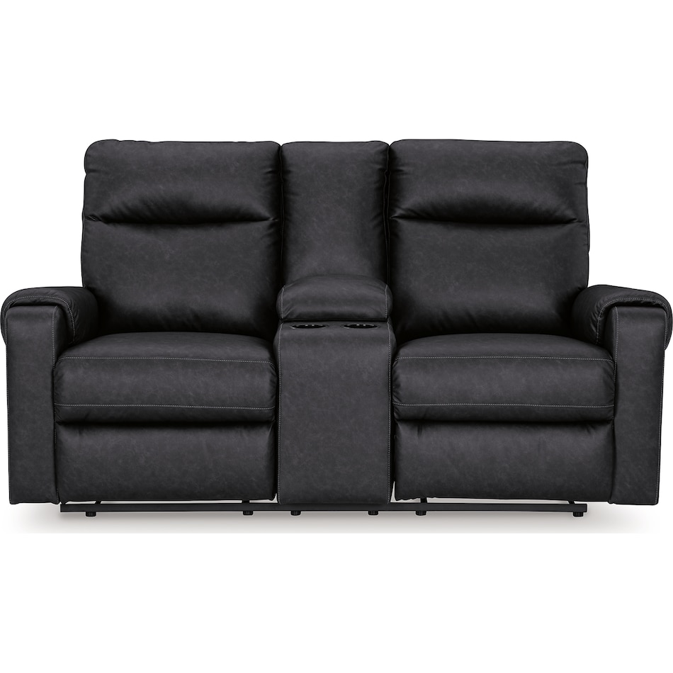 axtellton living room black mt motion fabric loveseat p   