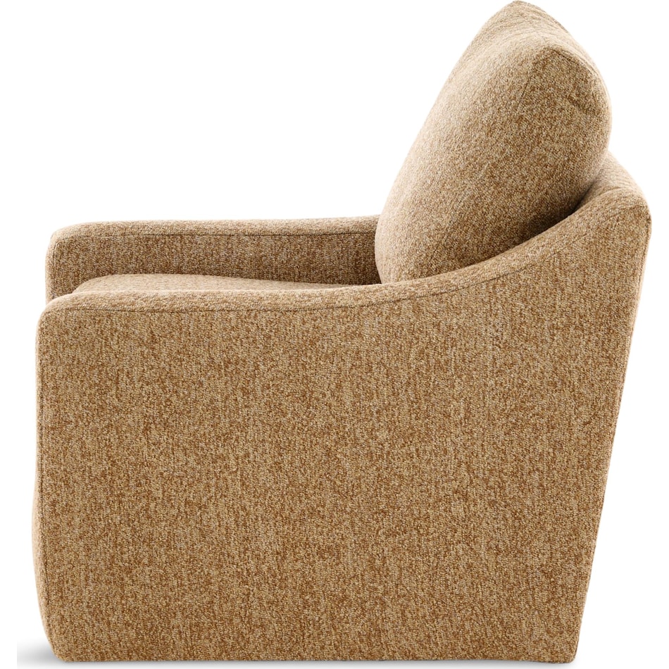 azzurra living room brown st stationary fabric chair   