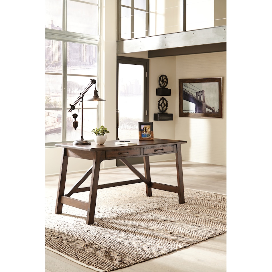 baldridge home office brown of desk h   