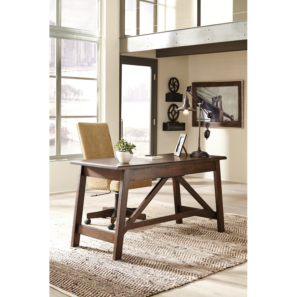 baldridge home office brown of desk h   