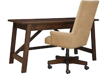 baldridge home office brown of desk h   