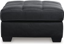 barlin mills carbon living room black st stationary fabric ottoman   