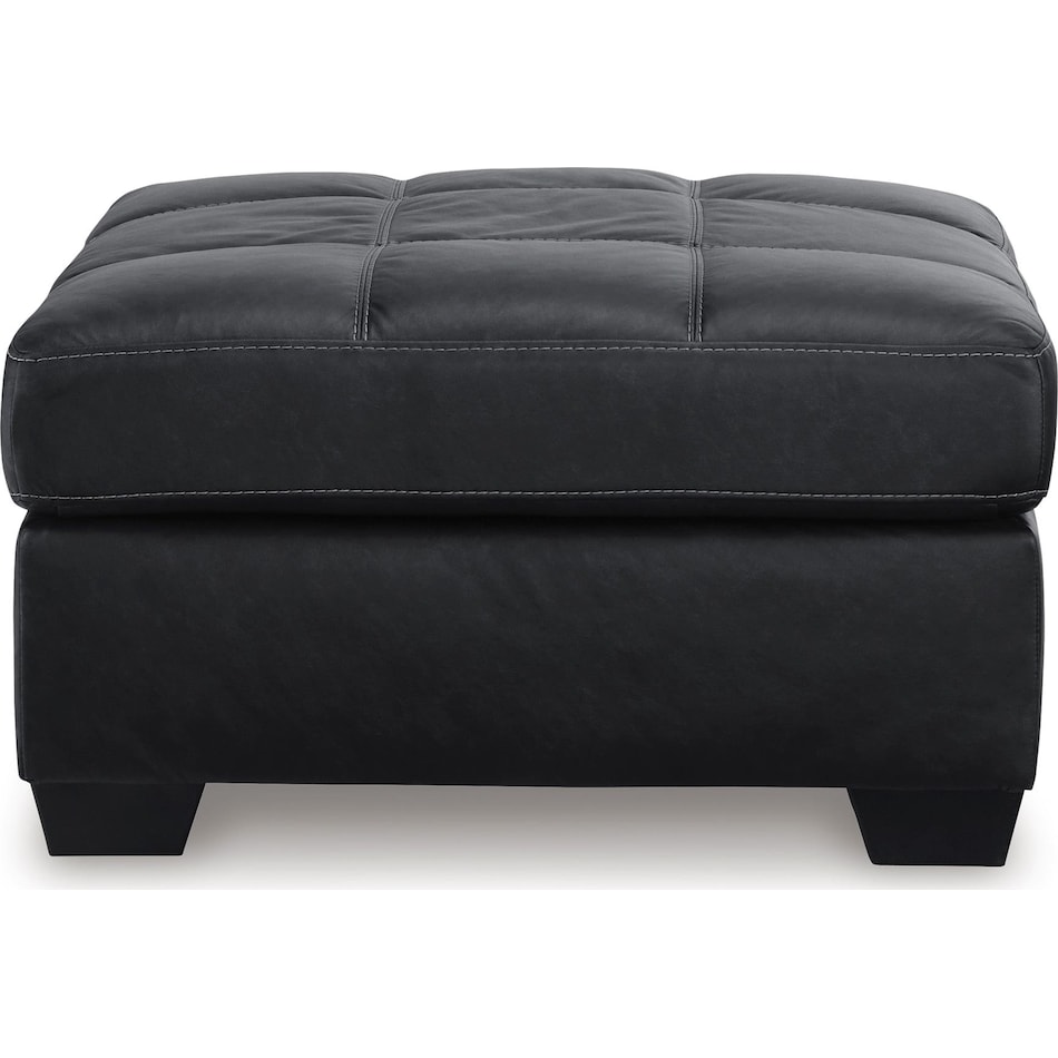 barlin mills carbon living room black st stationary fabric ottoman   