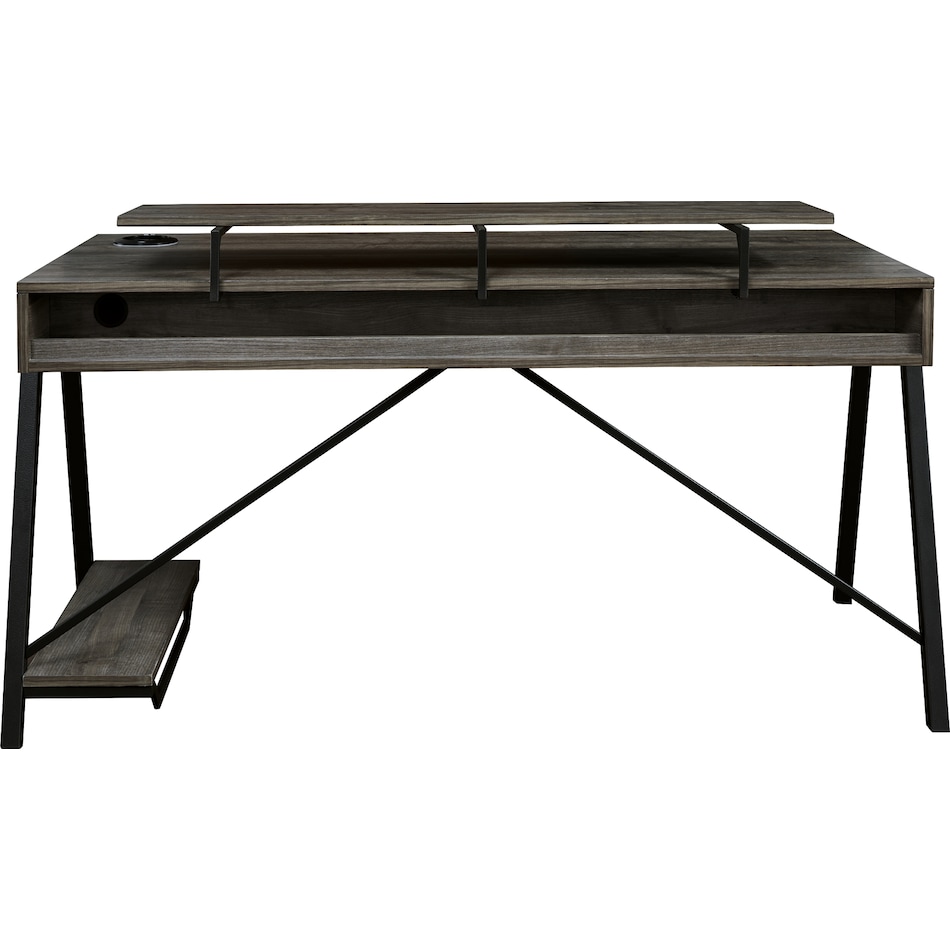 barolli gunmetal of desk h   