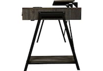 barolli gunmetal of desk h   