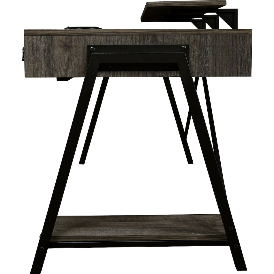 barolli gunmetal of desk h   