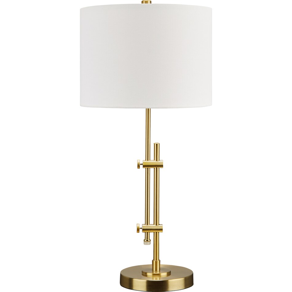 baronvale gold table lamp l  