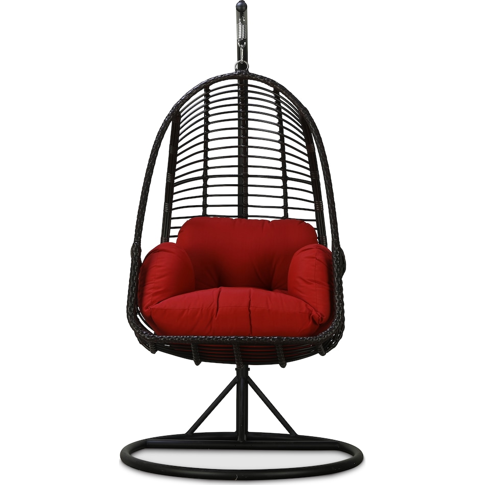 basket chair red outdoor chair p  