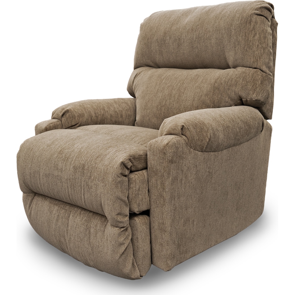 baxter light brown mt fabric recliner manual   