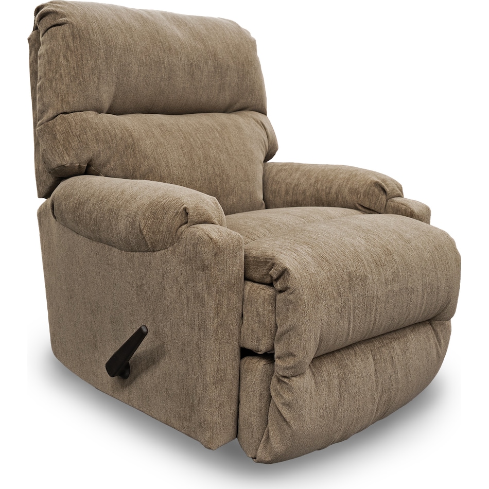 baxter light brown mt fabric recliner manual   