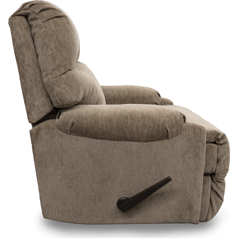 baxter light brown mt fabric recliner manual   