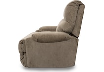 baxter light brown mt fabric recliner manual   