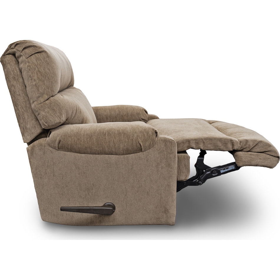 baxter light brown mt fabric recliner manual   